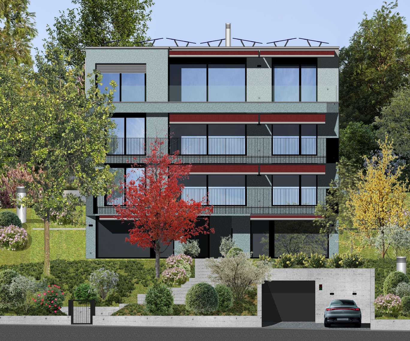 Projektankündigung Erstvermietung am Zürichberg